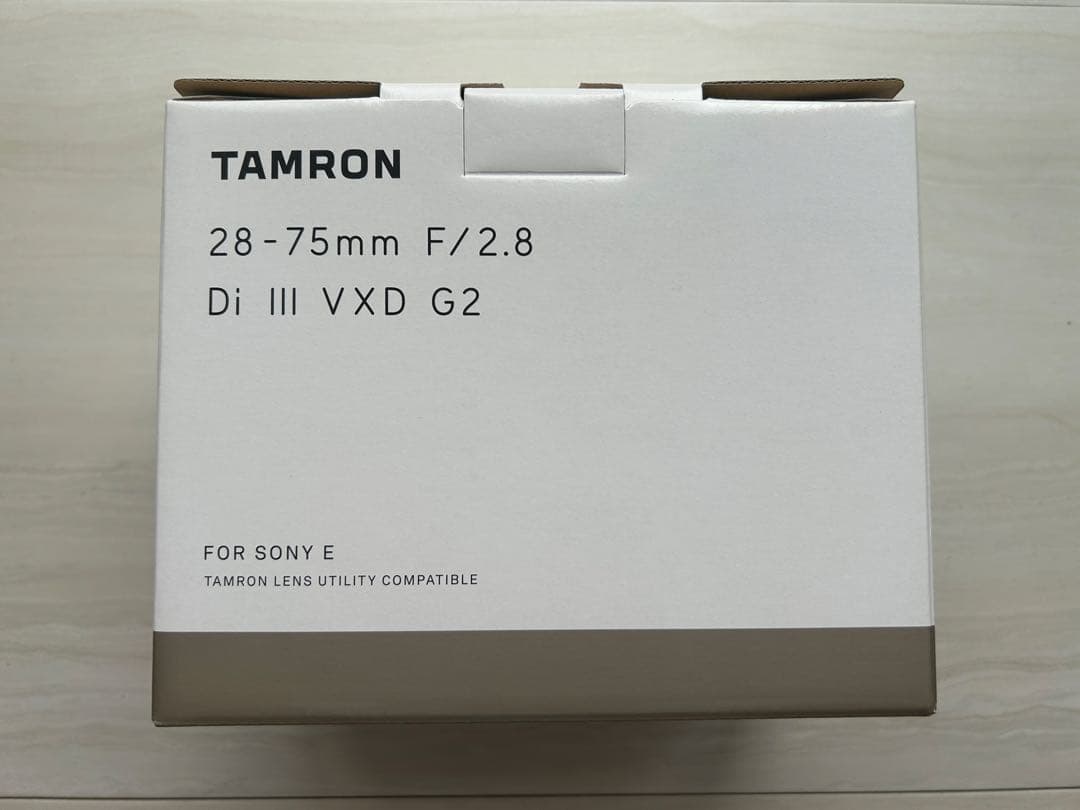 【即発送】TAMRON 28-75mm F/2.8 Di IIIRXD ソニー用