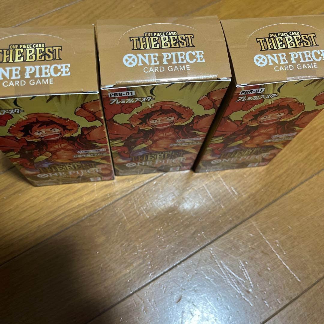 ワンピースカードゲーム THE BEST 【PRB-01】　3boxセット