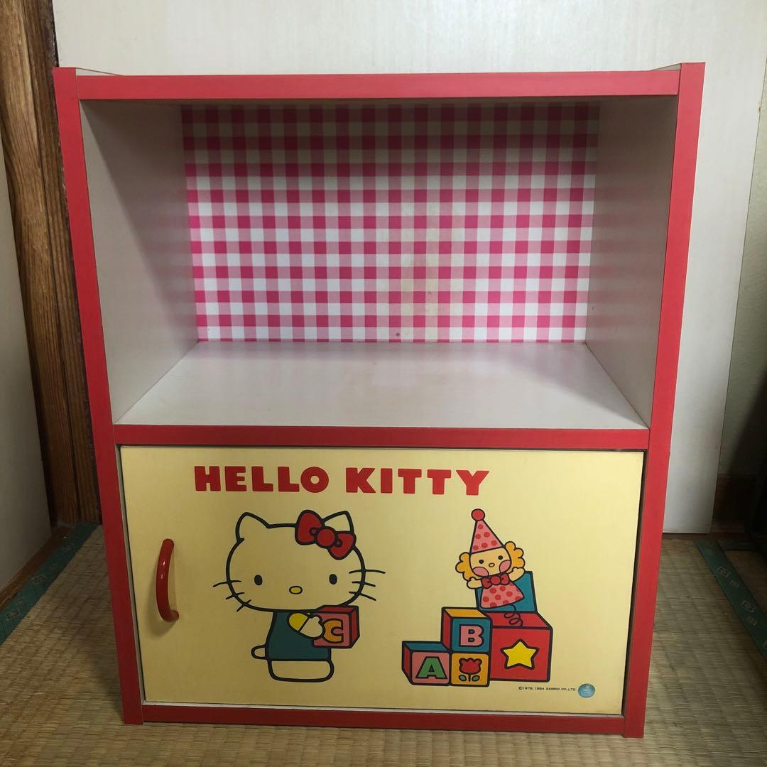 ❗️当時物❗️ハローキティ　1984 収納棚　✨