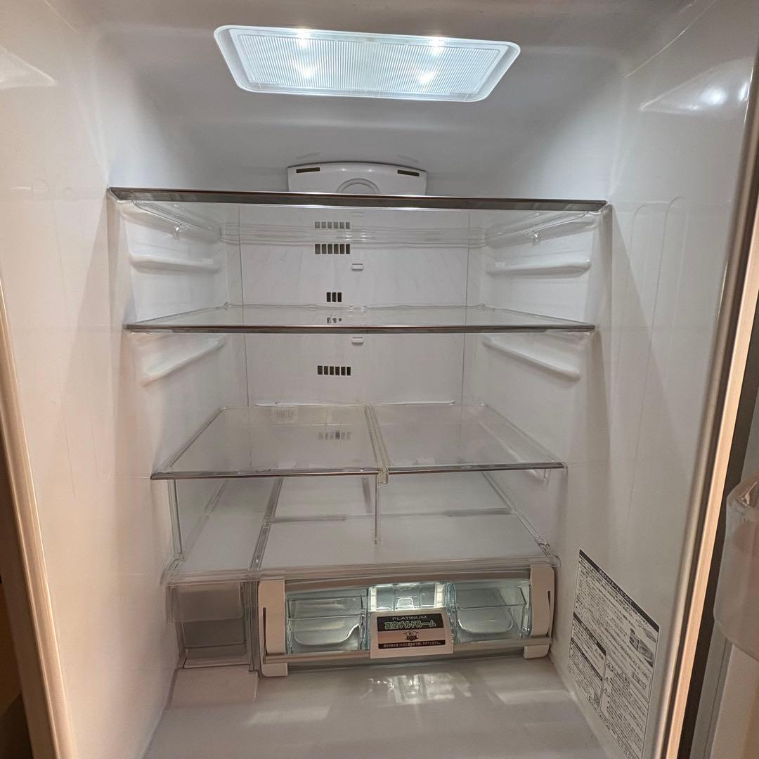 【美品】日立 冷蔵庫 R-S4200F(XN) 415L 真空チルド2016年製