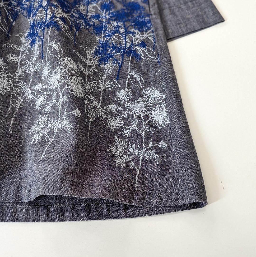 タグ付未使用 コットンハウスアヤ カッスルクームガーデン チュニックワンピース