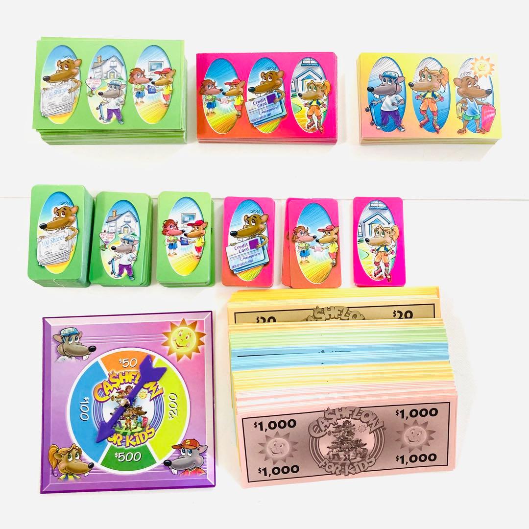 【訳アリ・美品】キャッシュフローフォーキッズ 日本語版 ボードゲーム