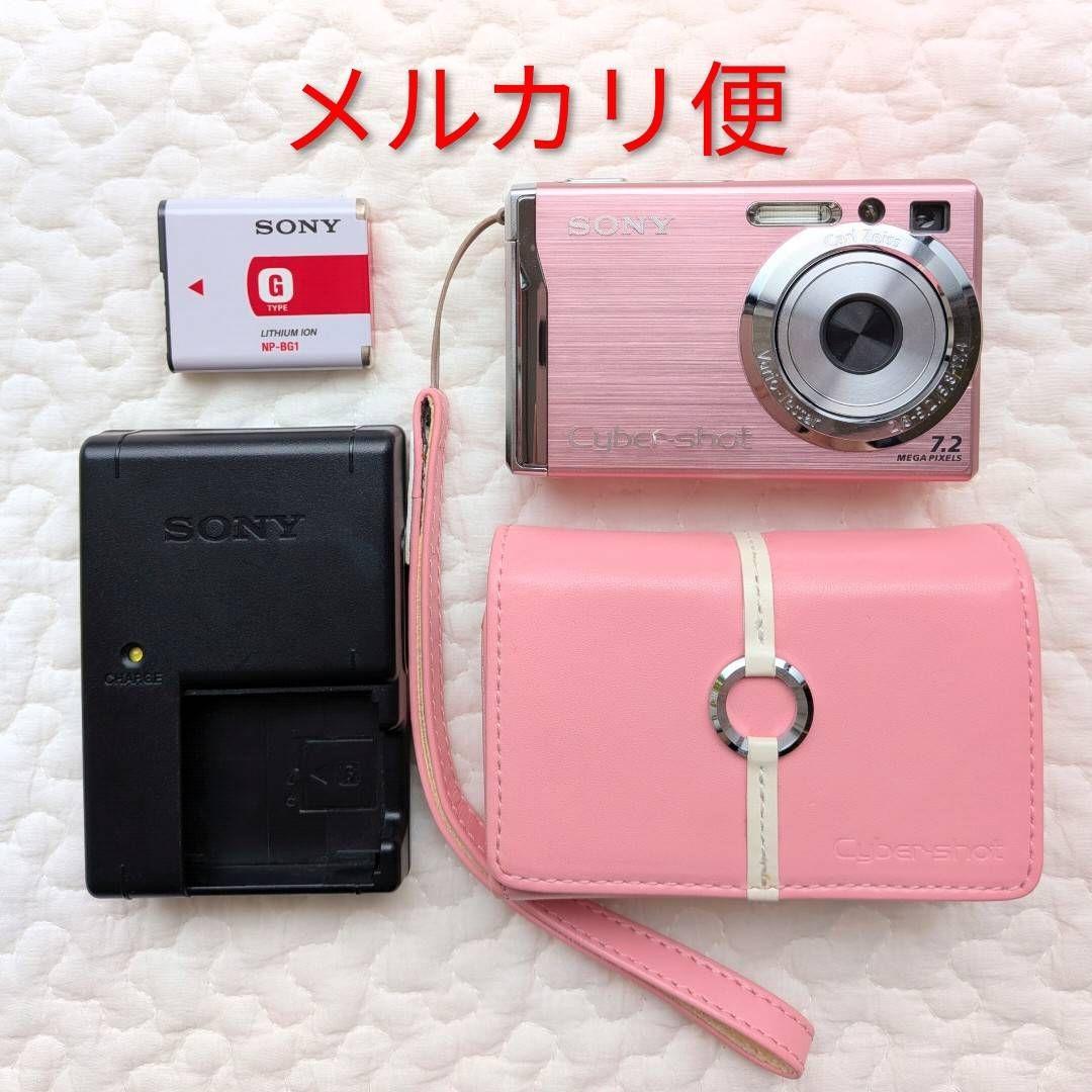 SONY Cyber-shot DSC-W80 ピンク 7.2MP