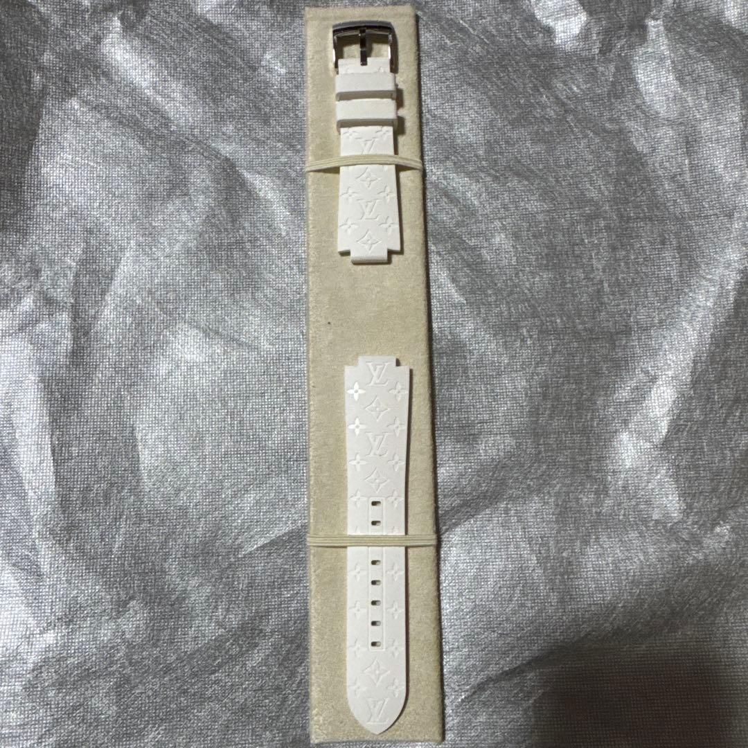 Louis Vuitton ホワイト　ラバーベルト