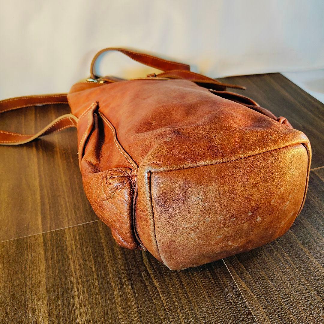 【極美品】オロビアンコ　イタリア製　高級レザーショルダーバッグ　本革 正規品