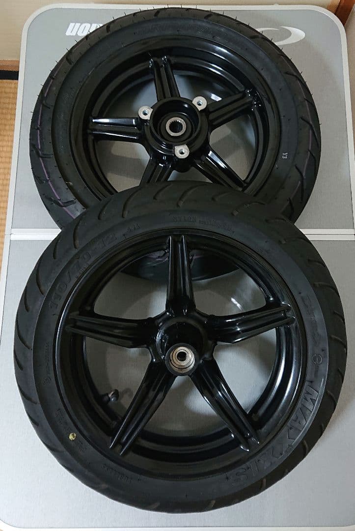 【送料込み】シグナスX ４型５型 前後タイヤホイール【中古品】