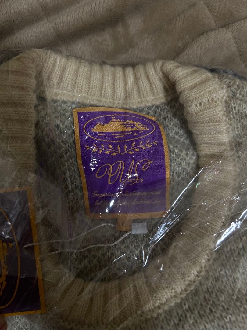 corteiz セーター L モヘア グレー