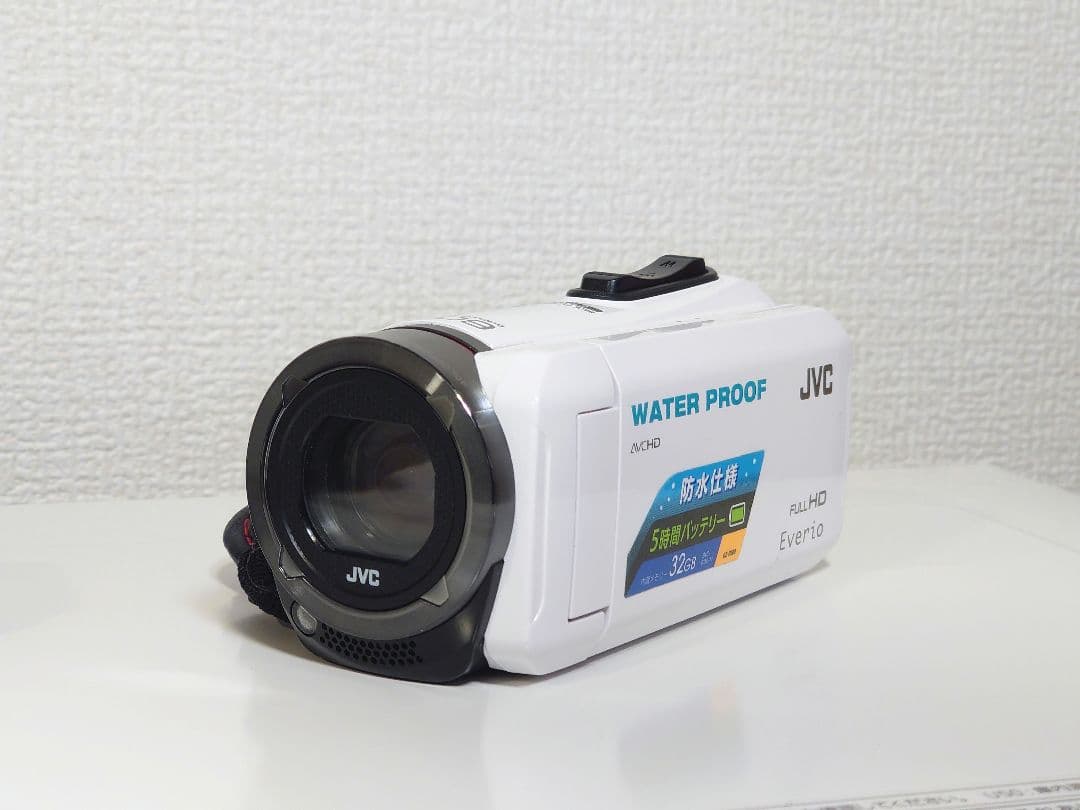 JVC Everio 防水防塵ビデオカメラ（バッグ付）