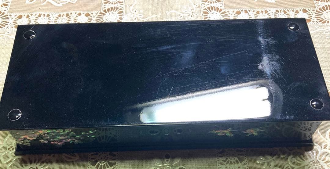 韓国伝統工芸品　螺鈿細工 アクセサリーケース ジュエリーボックス 名刺入れセット