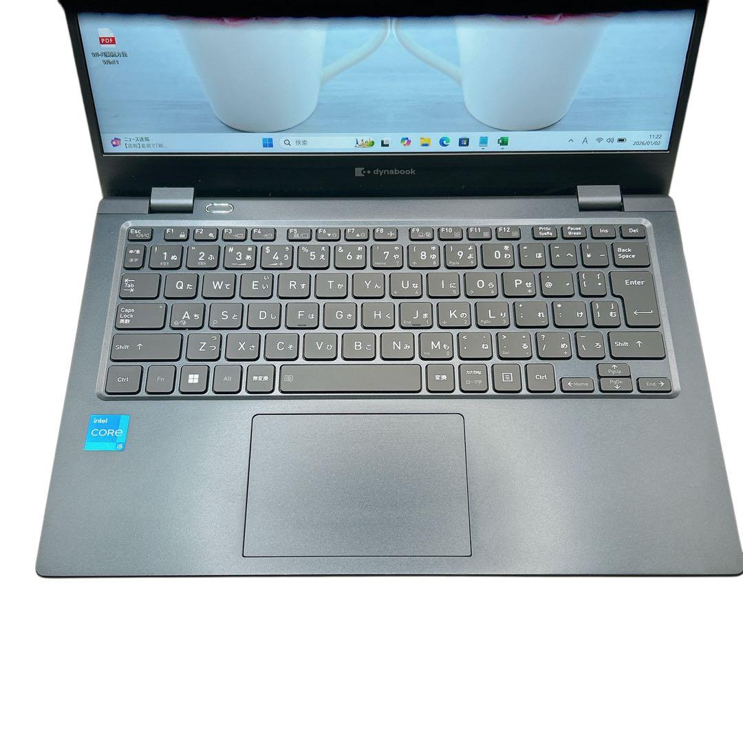 極美品✨2022年製 東芝 dynabook 【i5第11世代★24GB】695