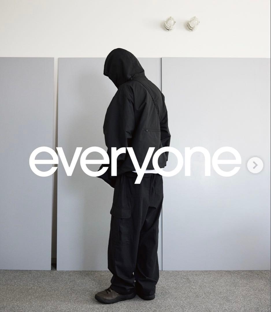 everyone cargo pants（BLACK） Lサイズ カーゴパンツ
