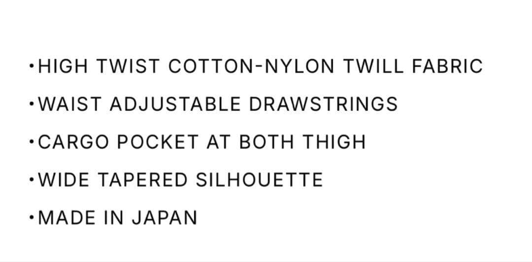 everyone cargo pants（BLACK） Lサイズ カーゴパンツ