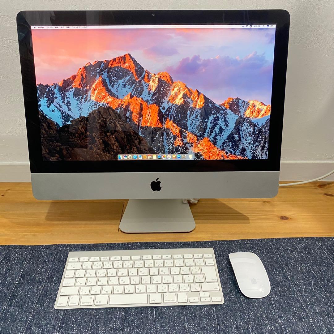 Apple iMac 21.5inch デスクトップ 初期化済み！