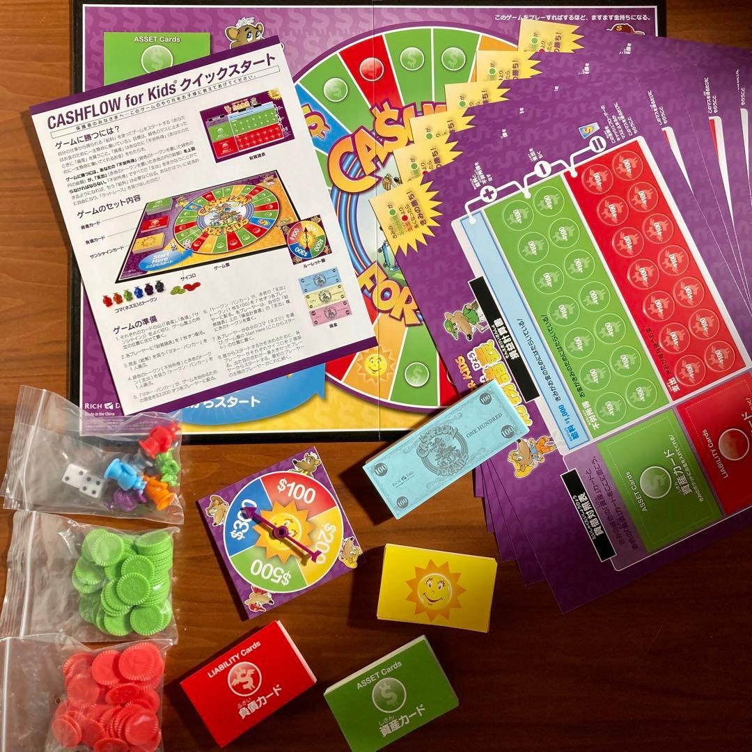 【リニューアル版】キャッシュフローフォーキッズ ボードゲーム