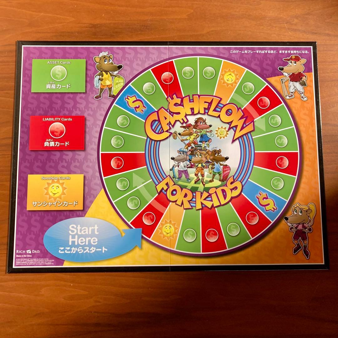【リニューアル版】キャッシュフローフォーキッズ ボードゲーム