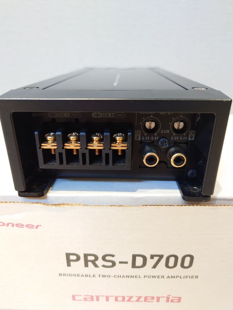 carrozzeria カロッツェリア パワーアンプ PRS-D700　中古