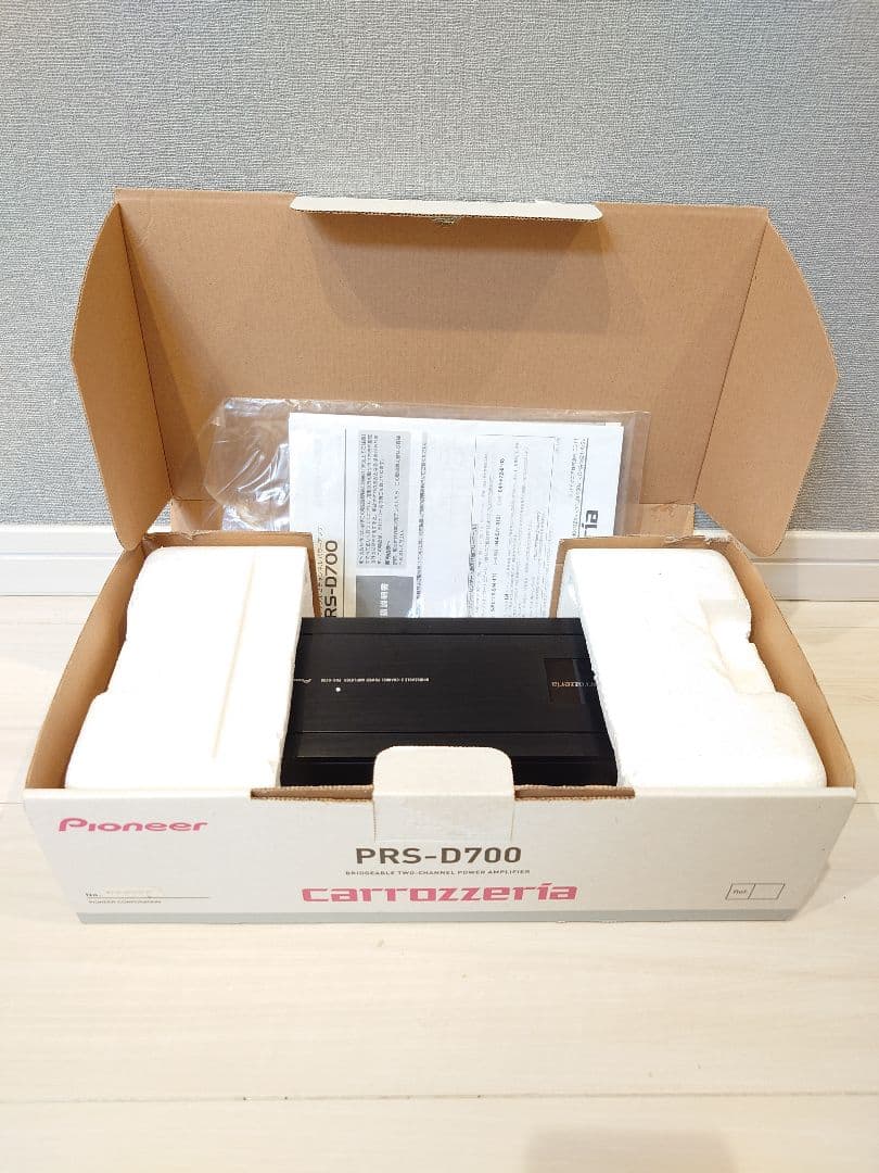 carrozzeria カロッツェリア パワーアンプ PRS-D700　中古