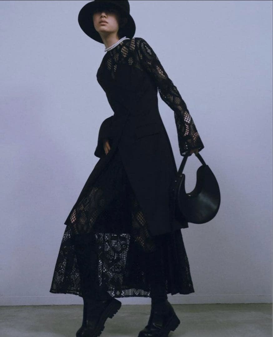 Ameri ブラックドレス