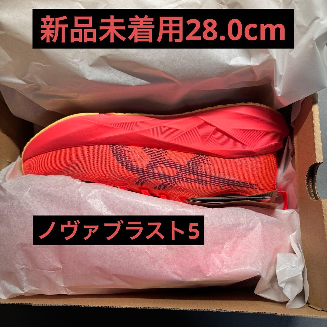 新品未使用　ASICS NOVA BLAST5 ノヴァブラスト5 28cm