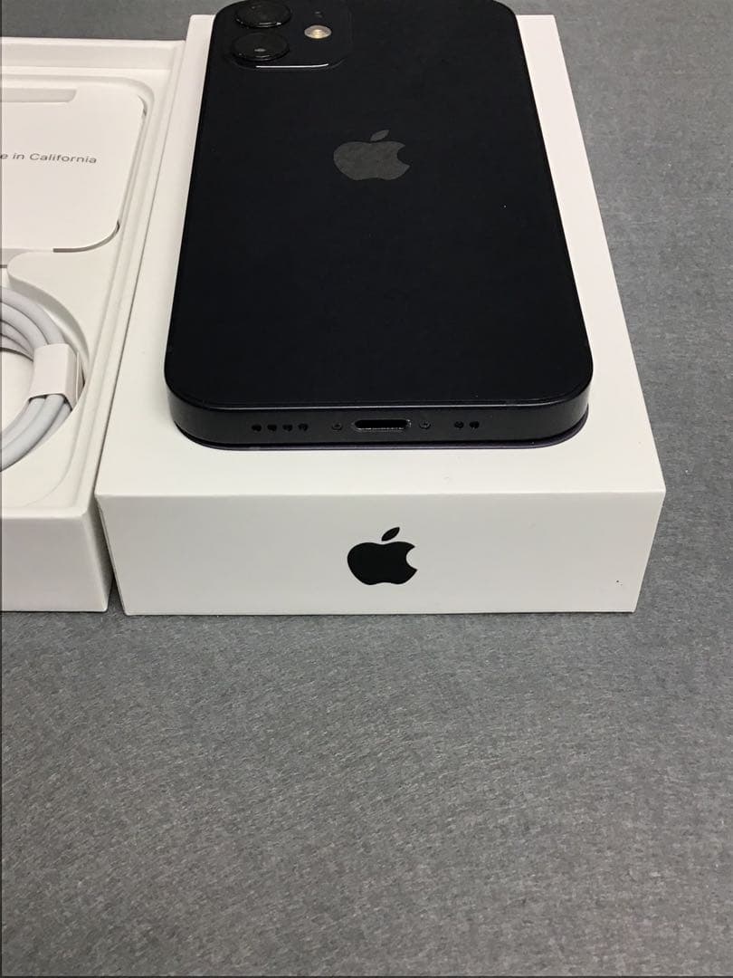 美品 国内版 SIMフリー　iPhone12mini 256GB ブラック色