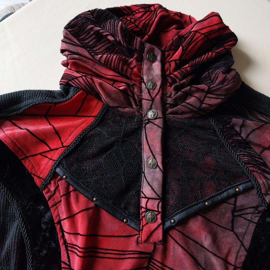 オッズクローチェ　異素材ハイネック