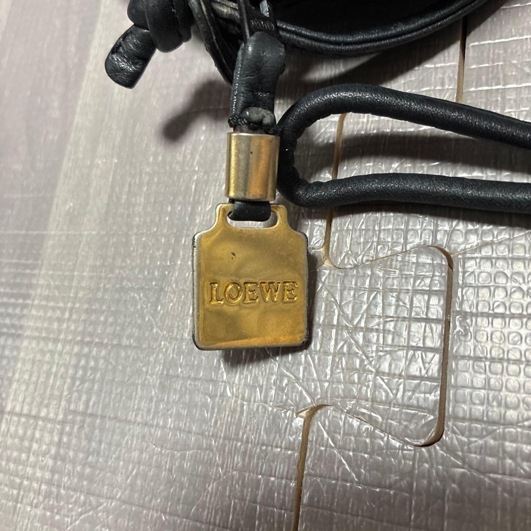 LOEWE ロエベ 黒 ブラック ショルダーバッグ