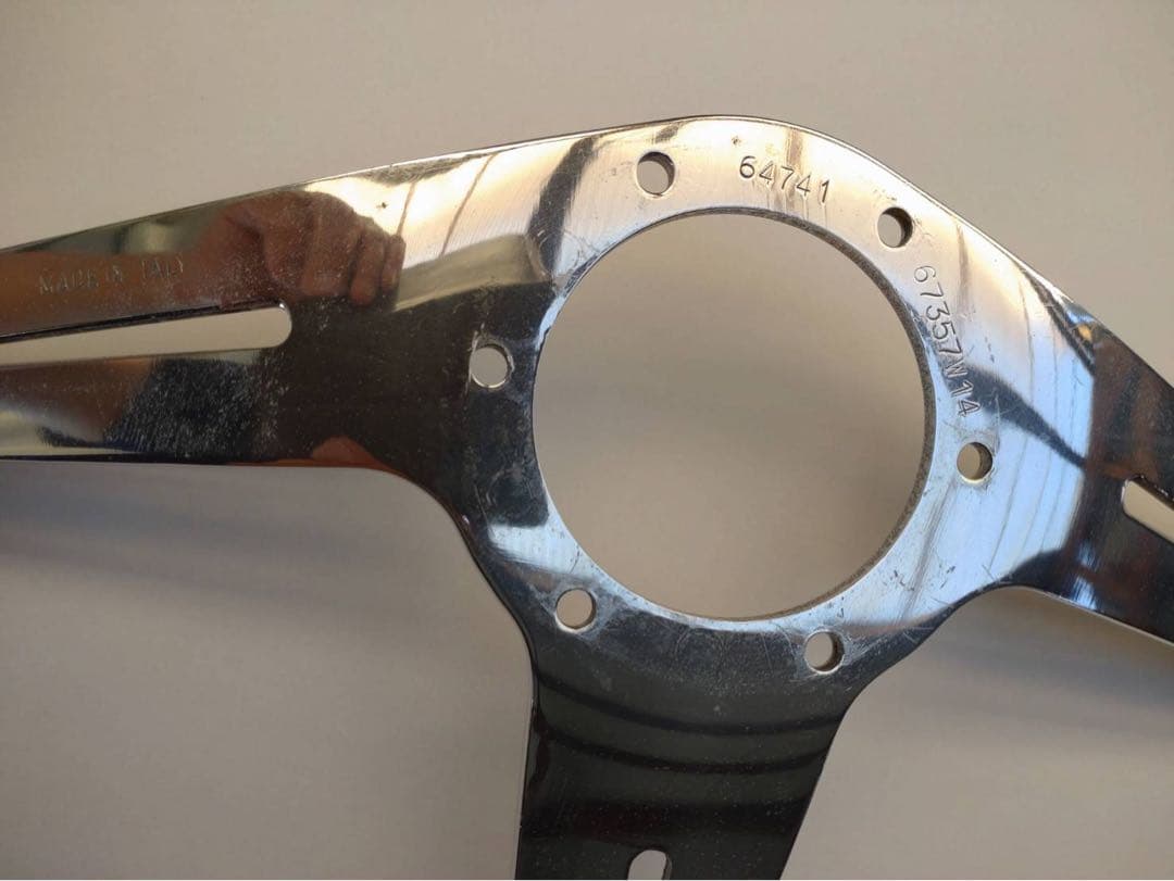 ナルディクラシックウッドステア サイドスポーク MADEINITALY64741