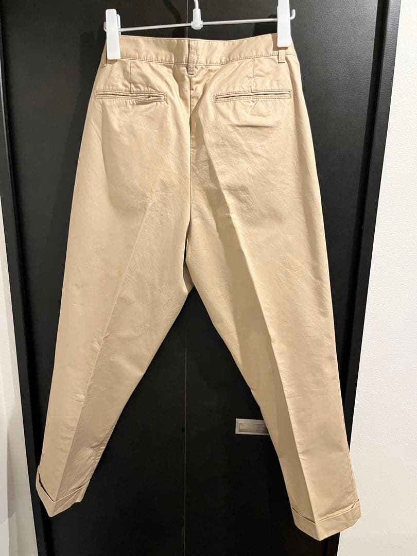 【試着のみ】BEAMS PLUS 1 Pleat 80/3 Twill Lサイズ