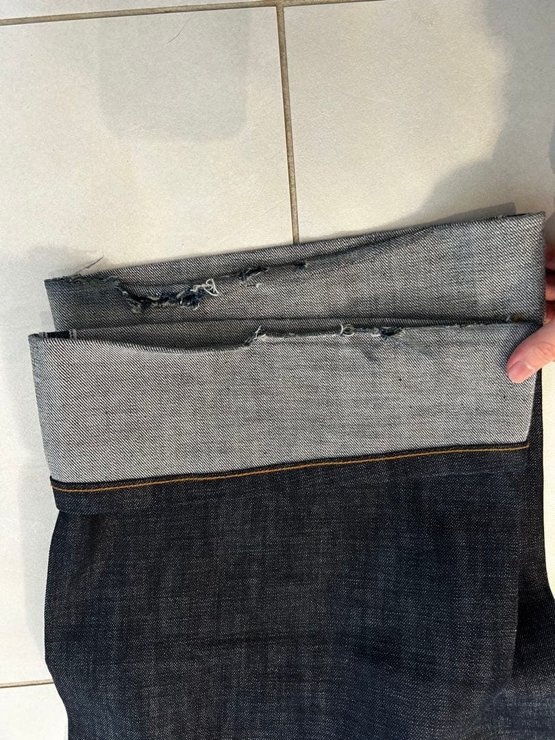 パンツ 9/S PROJECT BUTTON FLY DENIM - INDIGO