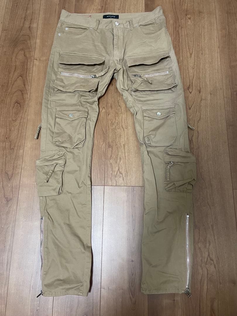 mlvince ベージュカーゴパンツ L
