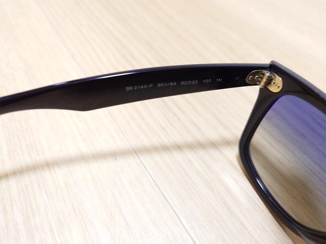 【お得】レイバン ウェイファーラー RB2140F 901　交換レンズ2組付