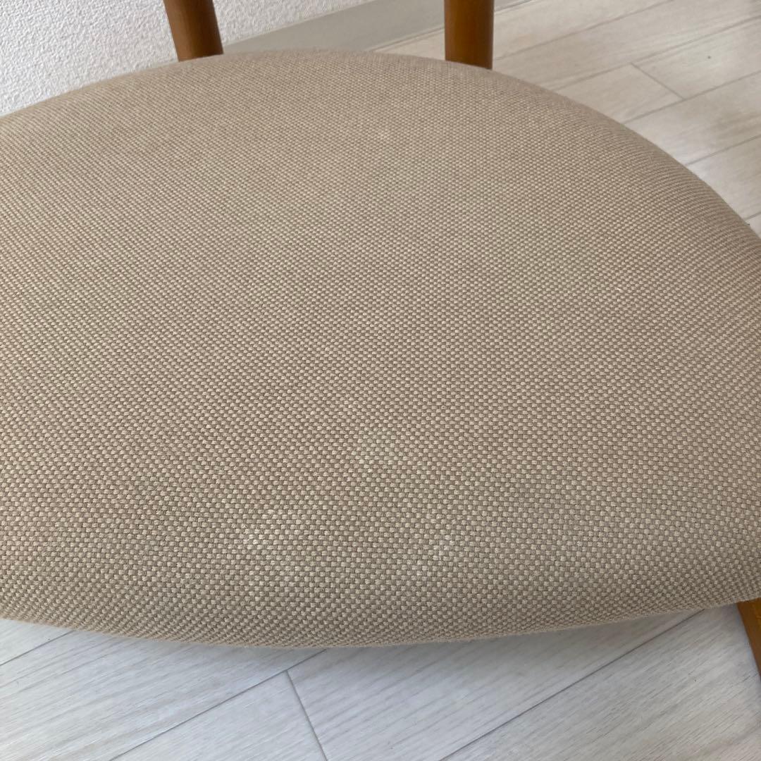 無限工房 かに座椅子 ローチェア バリアフリー ベージュ 光野有次