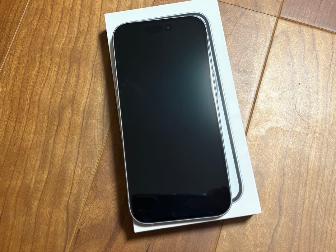 Apple iPhone 15 blue 本体　256GB バッテリー100%