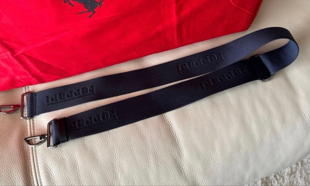 2/11のみ値下げ【非売品】フェラーリ　12チリンドリ　革製ボストンバッグ