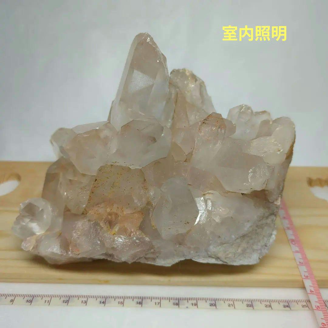 マニカラン水晶　原石　クラスター　稀少　パワーストーン