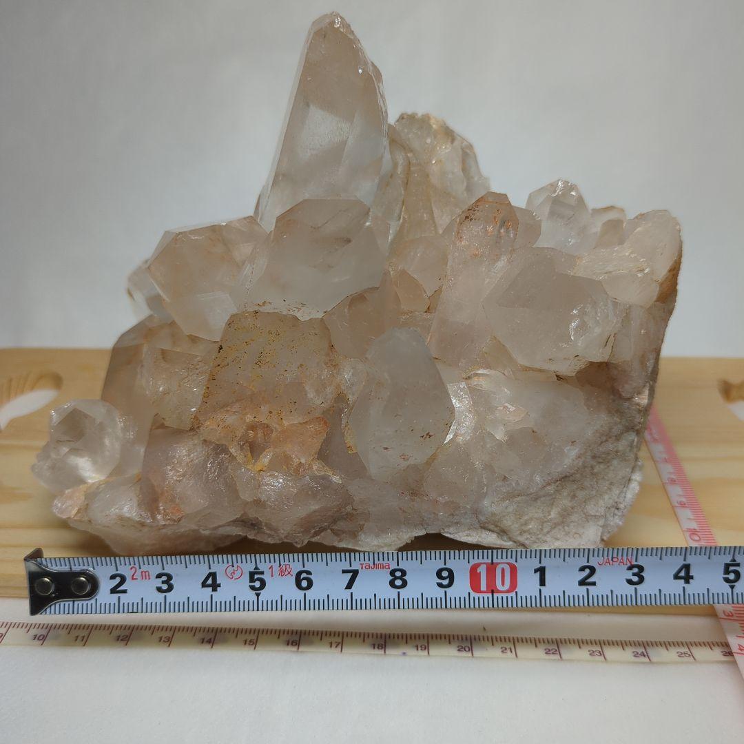 マニカラン水晶　原石　クラスター　稀少　パワーストーン