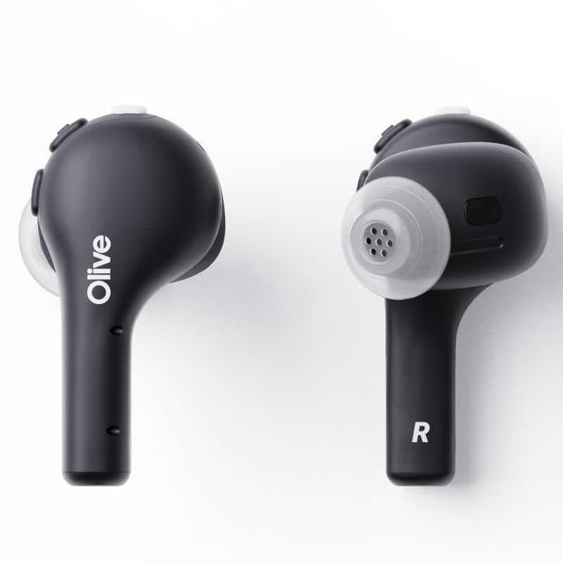 集音器 Olive Air 　ブラック 　両耳セット ６０歳代からの聞こえケア