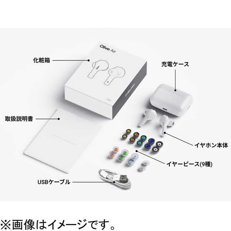 集音器 Olive Air 　ブラック 　両耳セット ６０歳代からの聞こえケア