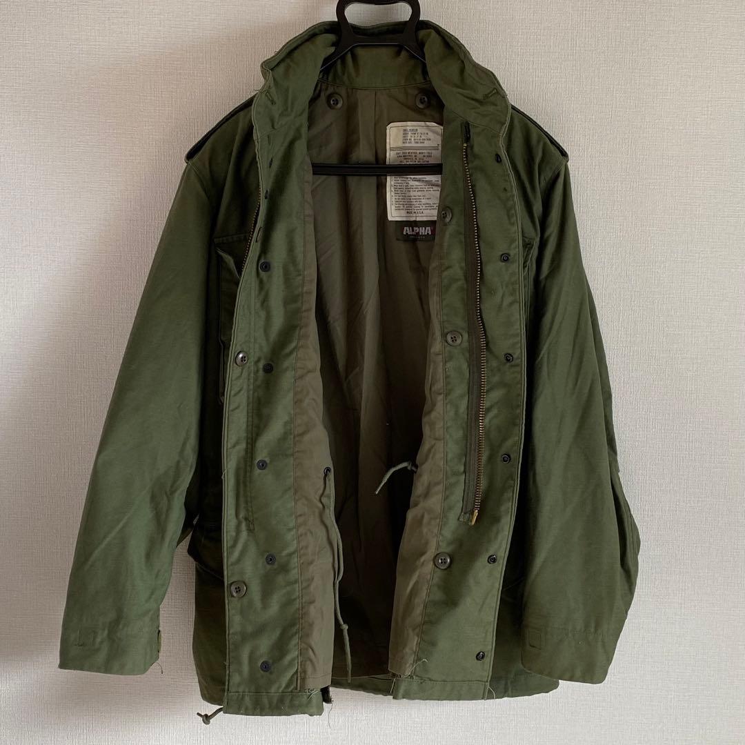 ALPHA インダストリーズ　フィールドジャケット　M-65 アルファ　スモール