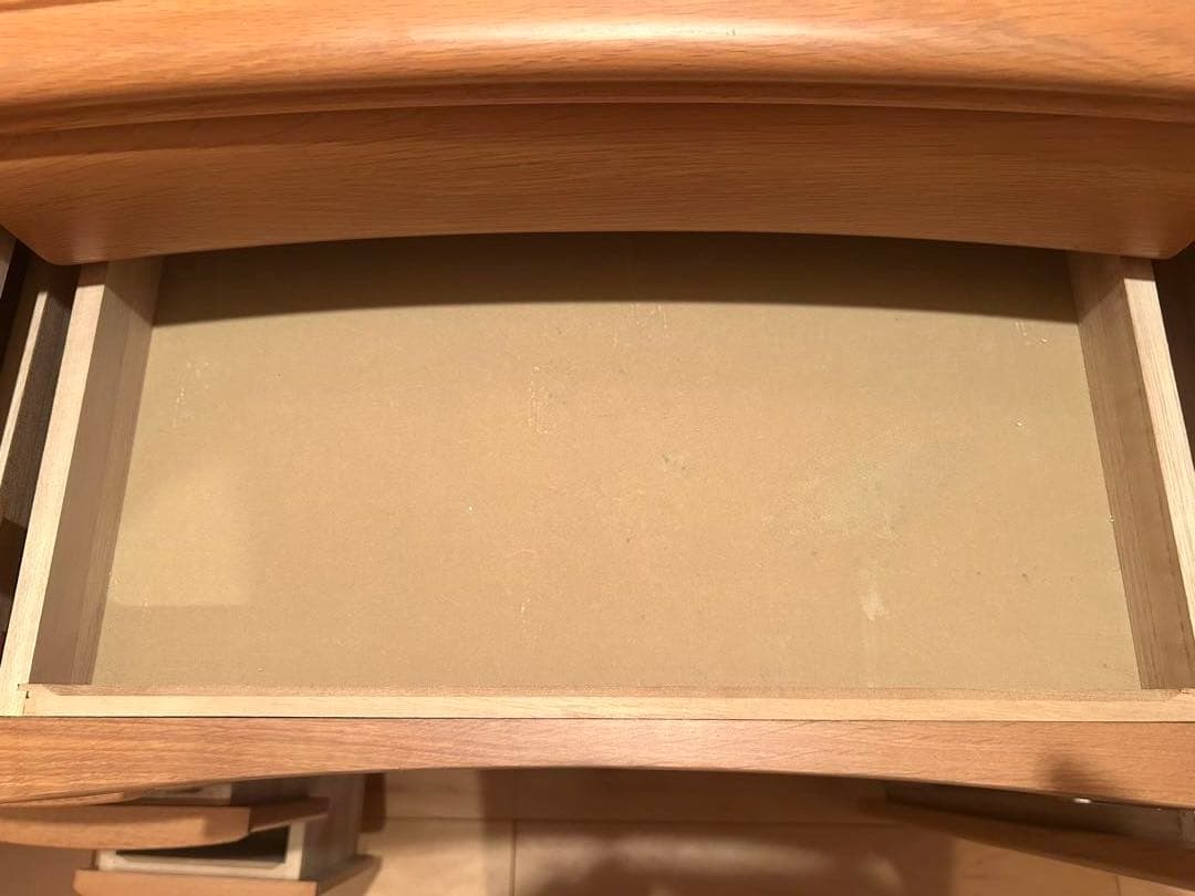 大塚家具　三面鏡ドレッサー（椅子も別途出品）