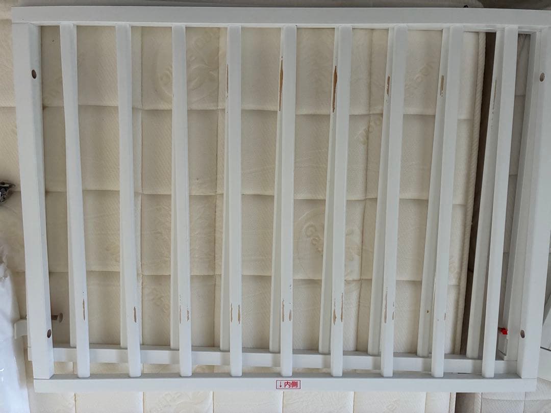 そいねーるADミニ　ベビーベッド ホワイト