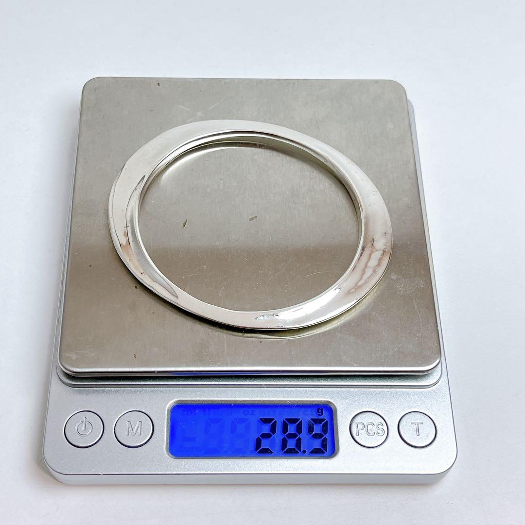 ティファニー　ヴィンテージ　サークル　バングル　925