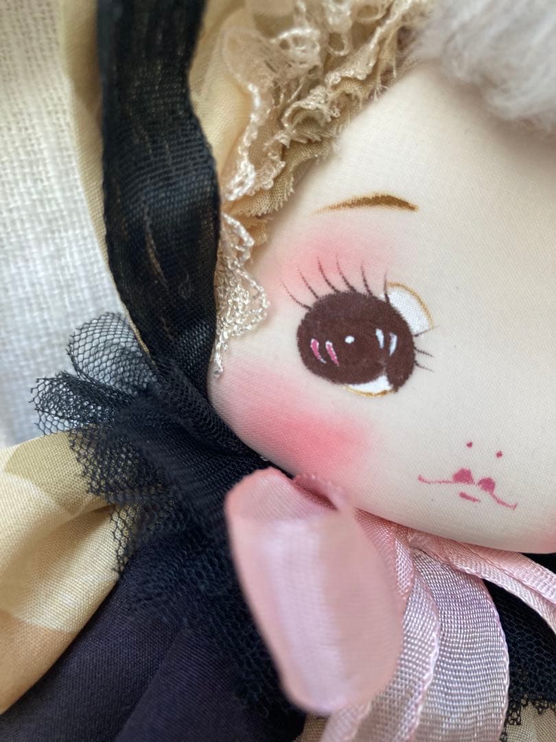 つきもとつきこの文化人形 ヘロヘロ人形 アンティーク着物 大正ロマン 昭和レトロ