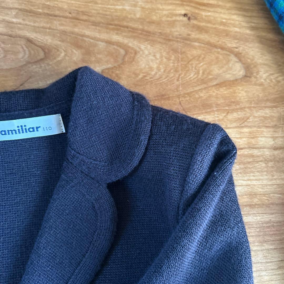 familiar 定番チェックフォーマルセット