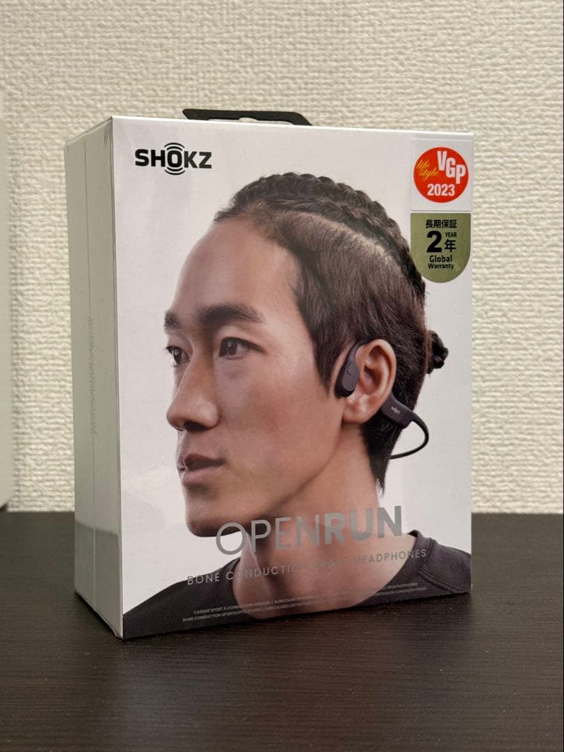 【新品未開封】SHOKZ OPENRUN 骨伝導イヤホン