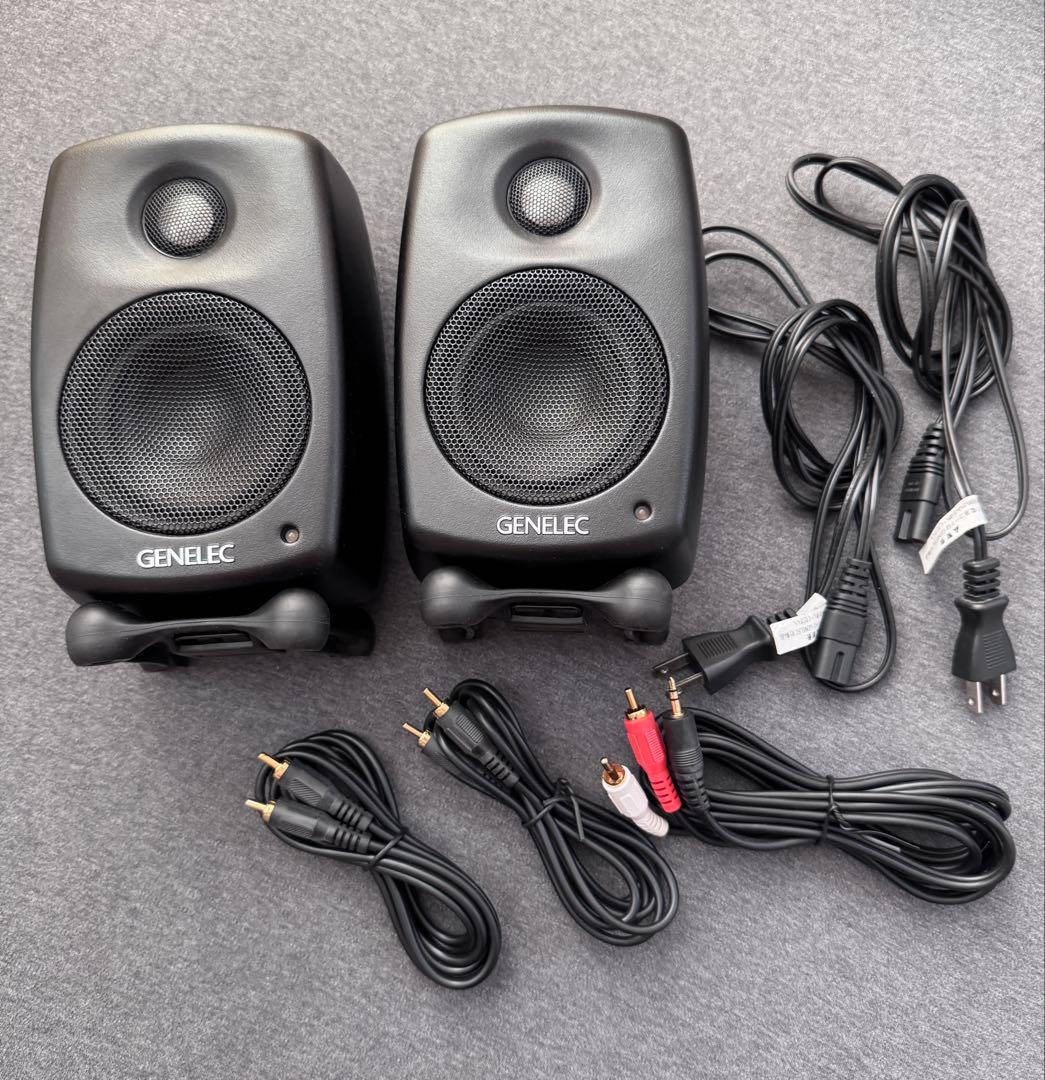 GENELEC ジェネレック G One ブラック 2本セット
