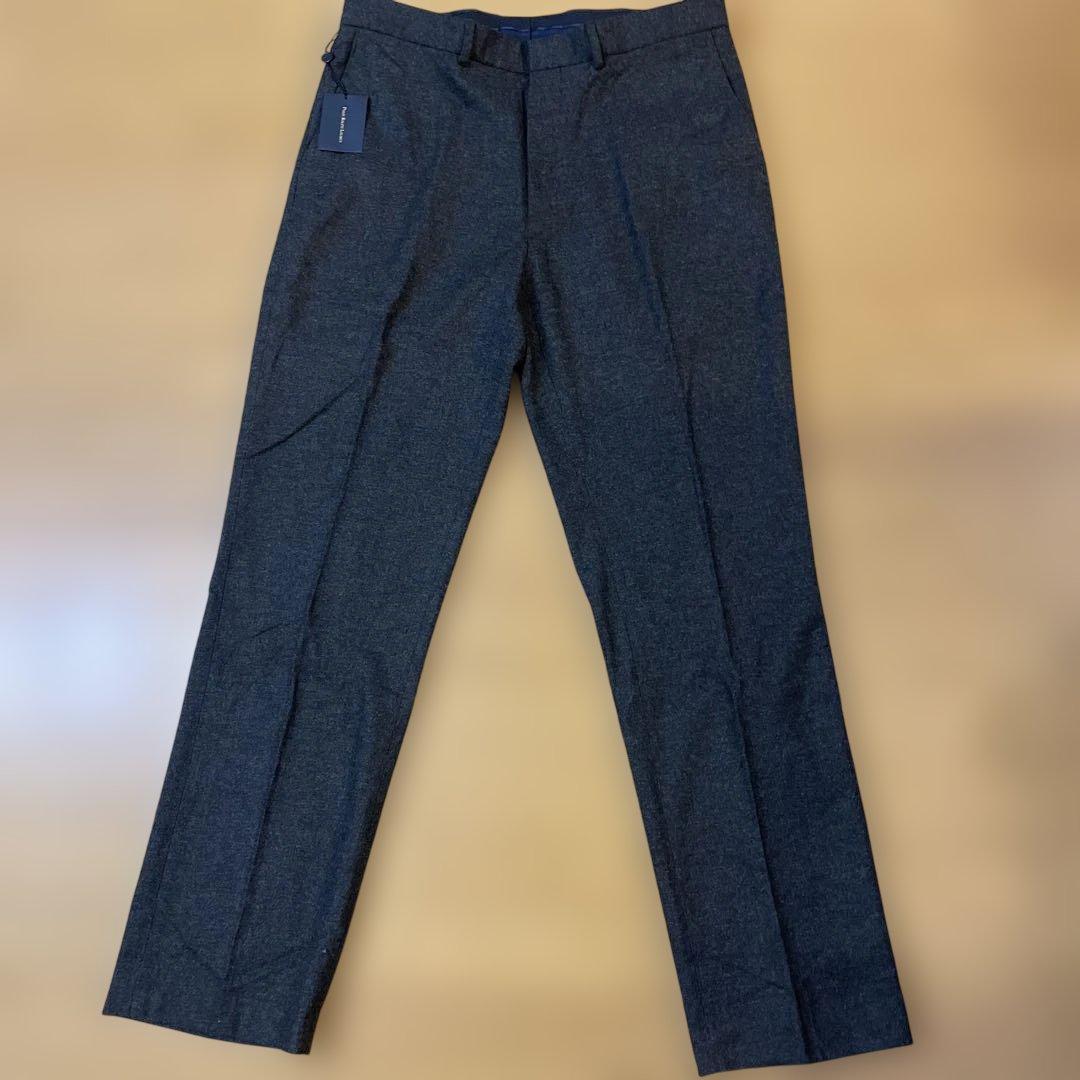 ツ*ン様 デッドストック ラルフローレン フランネル ウール スラックス ノータ