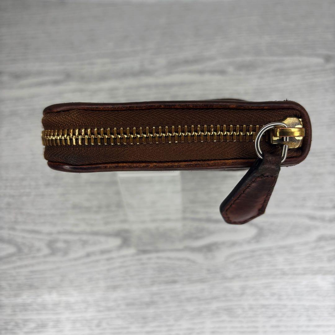 美品　Burberry バーバリー　長財布　ラウンドファスナー　S36