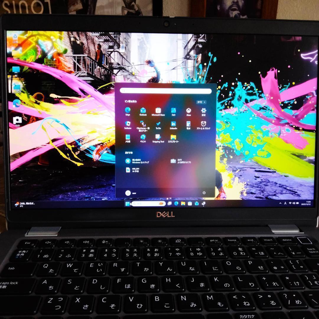 13インチ DELL 12世代 i7 16G 512G 1920x1080