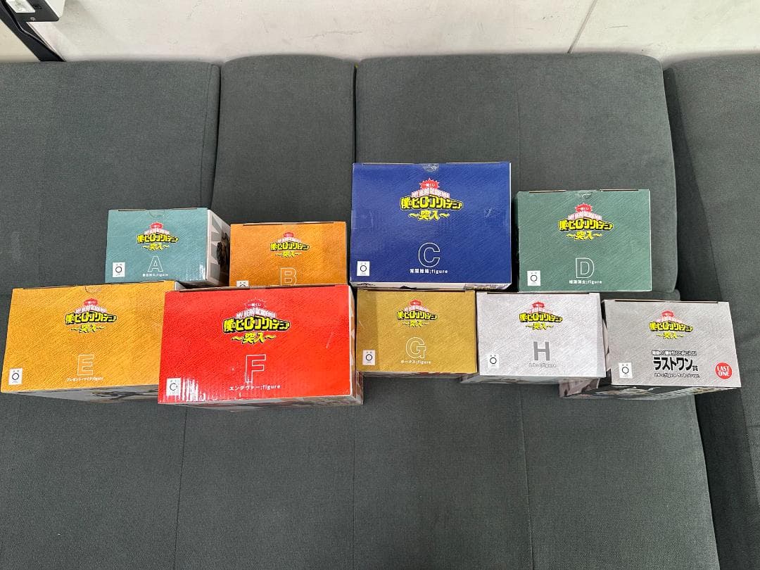 【未開封品】一番くじ 僕のヒーローアカデミア ～突入～　フィギュアコンプセット